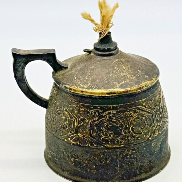 Apollo Etchardt Oil Lamp Bernard Rices Sons Inc Antique 1924 Made USA - Picture 3 of 10